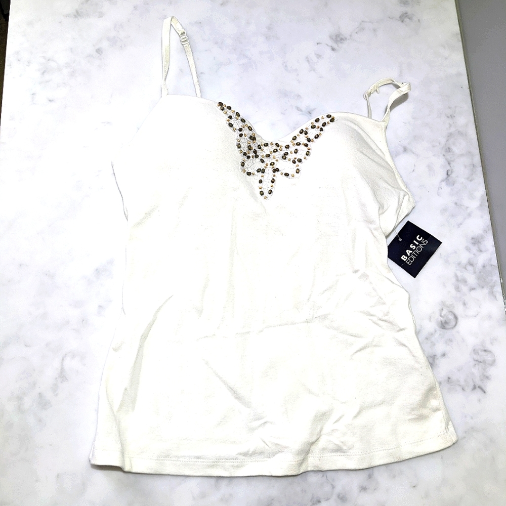Beaded Tank Top